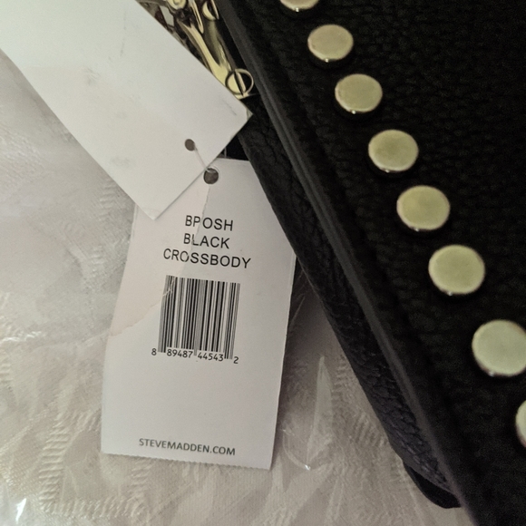 NWT Steve Madden Bposh Crossbody Studded Purse - Picture 12 of 15